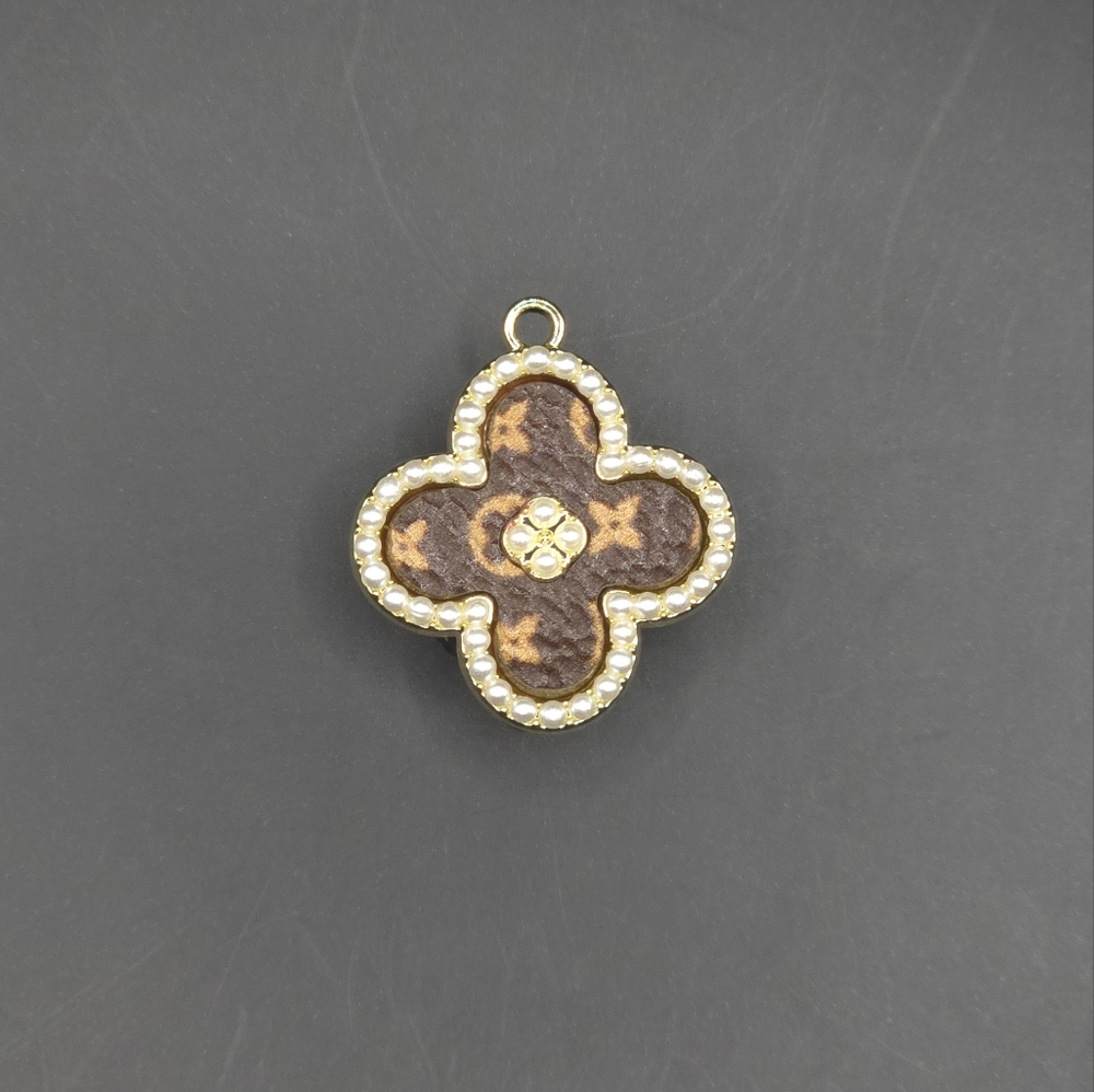 LV Flower Croc Charm